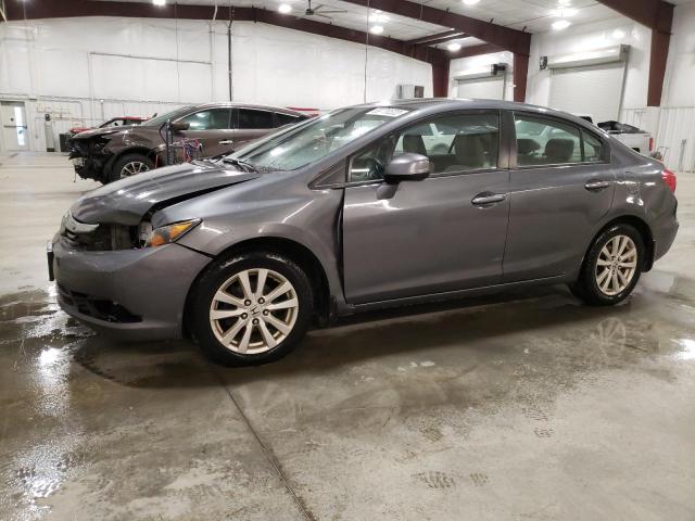 HONDA CIVIC EX 2012 with VIN 19XFB2F86CE088044 - Photo from auction