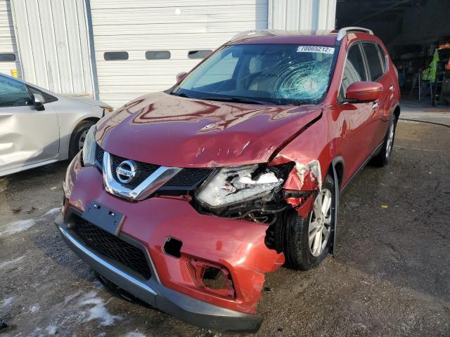 NISSAN ROGUE S 2016 with VIN KNMAT2MT8GP622438 - Photo from auction