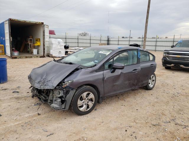 HONDA CIVIC LX 2014 with VIN 19XFB2F54EE039286 - Photo from auction