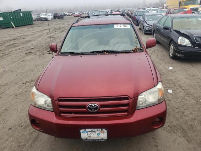 Photo 5 from auction – 2006 TOYOTA HIGHLANDER with VIN JTEDP21A860105356