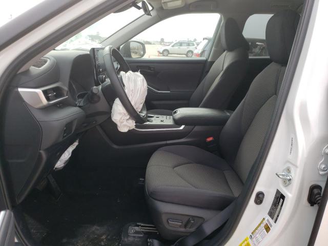 Photo 7 from auction – 2022 TOYOTA HIGHLANDER with VIN 5TDZZRAH1NS103115