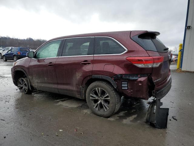 Photo 2 from auction – 2018 TOYOTA HIGHLANDER with VIN 5TDBZRFH9JS490100