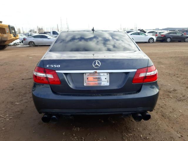 Photo 6 from auction – 2010 MERCEDES-BENZ E 550 with VIN WDDHF7CB2AA028262