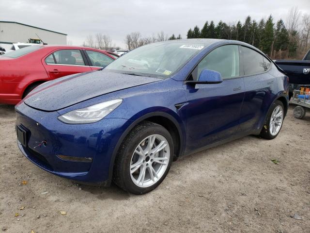 TESLA MODEL Y 2021 with VIN 5YJYGDEE3MF296052 - Photo from auction