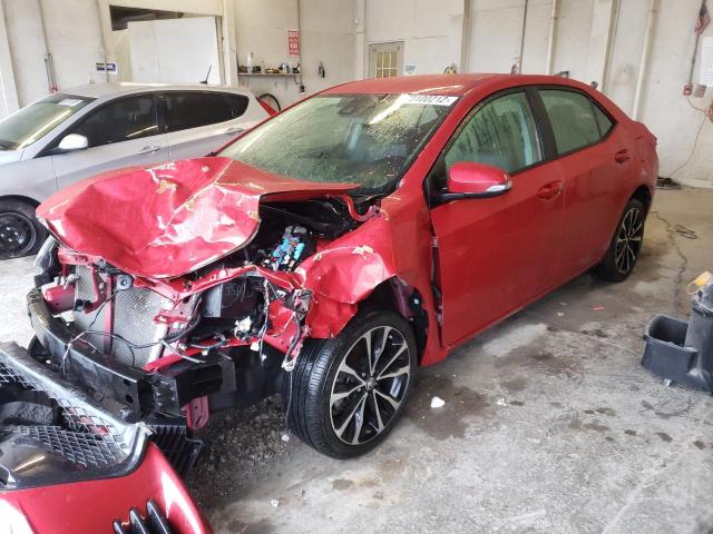 TOYOTA COROLLA L 2018 with VIN 2T1BURHE9JC092914 - Photo from auction