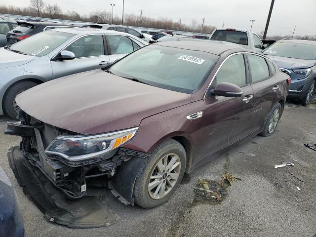 KIA OPTIMA LX 2016 with VIN 5XXGT4L32GG106171 - Photo from auction
