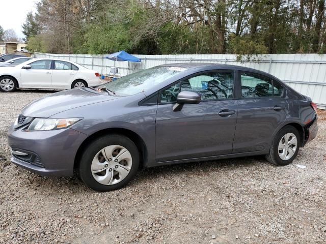 HONDA CIVIC LX 2014 with VIN 2HGFB2F57EH549086 - Photo from auction