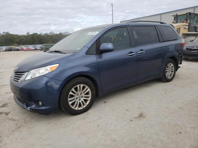 TOYOTA SIENNA XLE 2016 with VIN 5TDYK3DC2GS728042 - Photo from auction