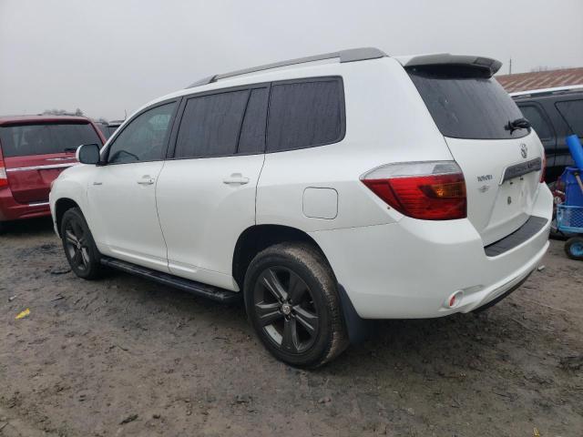 Photo 2 from auction – 2008 TOYOTA HIGHLANDER with VIN JTEES43A982026233