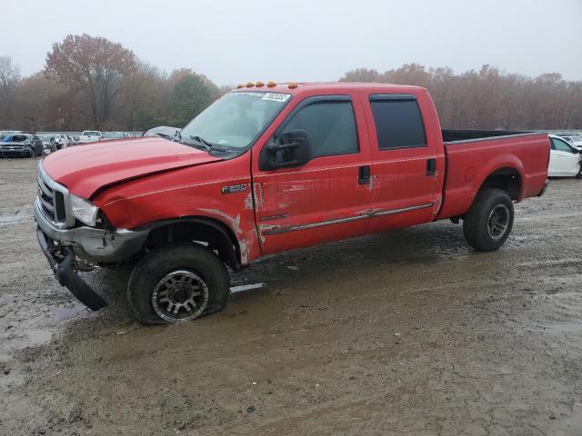 FORD F250 SUPER 1999 with VIN 1FTNW21F0XEE20504 - Photo from auction