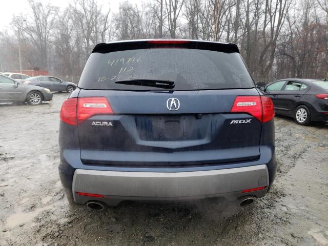 Photo 6 from auction – 2009 ACURA MDX AWD with VIN 2HNYD28409H501015
