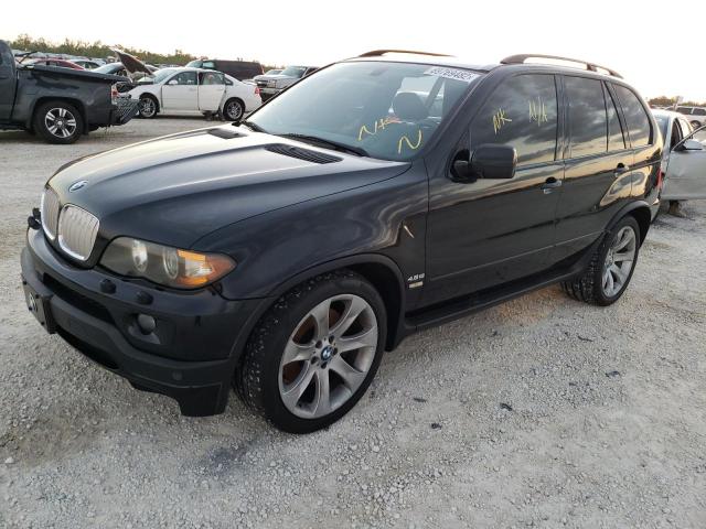 BMW X5 4.8IS 2005 with VIN 5UXFA93515LE83525 - Photo from auction