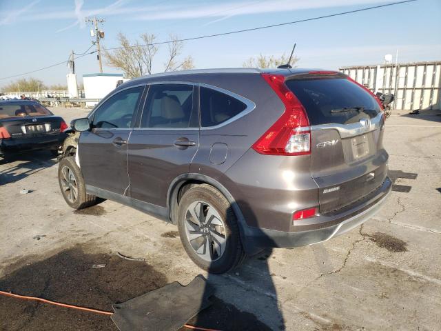 Photo 2 from auction – 2016 HONDA CR-V TOURI with VIN 5J6RM4H96GL015241