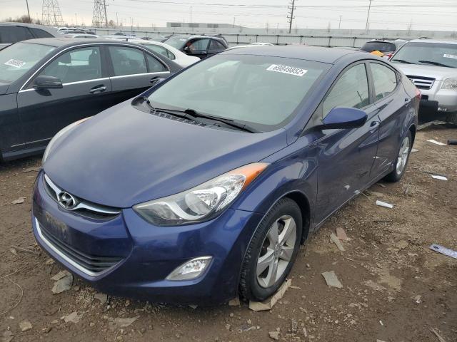 HYUNDAI ELANTRA GL 2012 with VIN 5NPDH4AE7CH081033 - Photo from auction