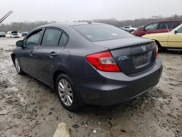 Photo 2 from auction – 2012 HONDA CIVIC EXL with VIN 19XFB2F97CE050170