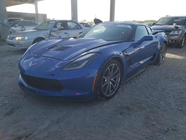 Photo 1 from auction – 2019 CHEVROLET CORVETTE G with VIN 1G1YW2D77K5115407