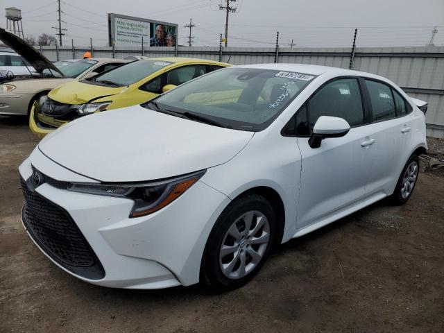 TOYOTA COROLLA LE 2021 with VIN 5YFEPMAE4MP203990 - Photo from auction