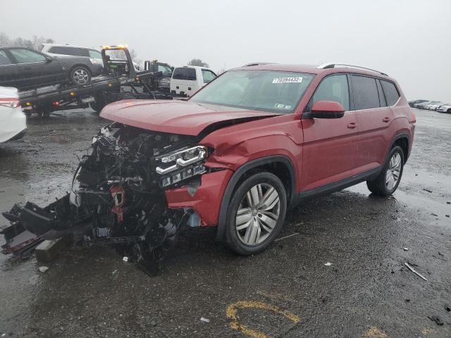 VOLKSWAGEN ATLAS SE 2019 with VIN 1V2UR2CA1KC554347 - Photo from auction