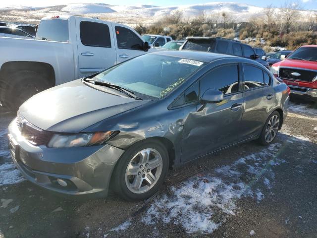 HONDA CIVIC SI 2012 with VIN 2HGFB6E50CH702266 - Photo from auction