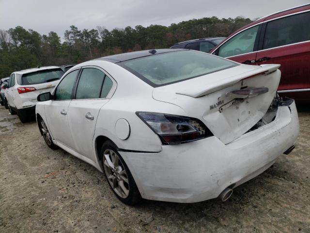 Photo 2 from auction – 2012 NISSAN MAXIMA S with VIN 1N4AA5APXCC825028