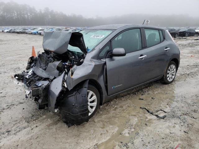 NISSAN LEAF S 2017 with VIN 1N4BZ0CP5HC305596 - Photo from auction