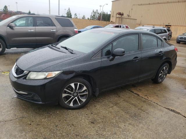 HONDA CIVIC EX 2013 with VIN 2HGFB2F86DH524768 - Photo from auction