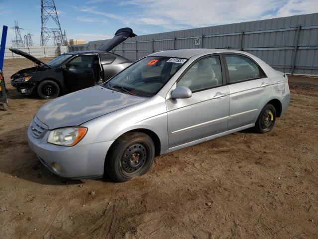 KIA SPECTRA LX 2004 with VIN KNAFE121245018044 - Photo from auction