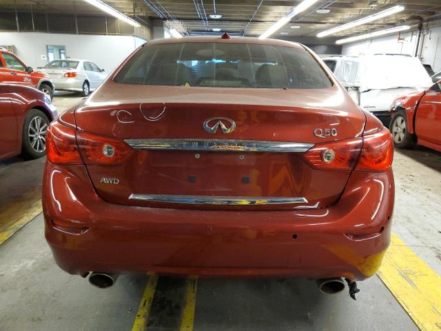 Photo 6 from auction – 2014 INFINITI Q50 BASE with VIN JN1BV7AR3EM689390