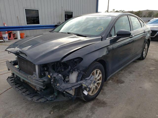 FORD FUSION S 2015 with VIN 1FA6P0G77F5115446 - Photo from auction