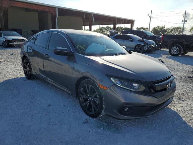 Photo 4 from auction – 2019 HONDA CIVIC with VIN 19XFC2F89KE043577