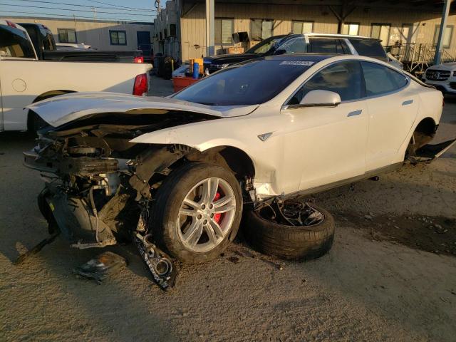 TESLA MODEL S 2015 with VIN 5YJSA1E4XFF115058 - Photo from auction