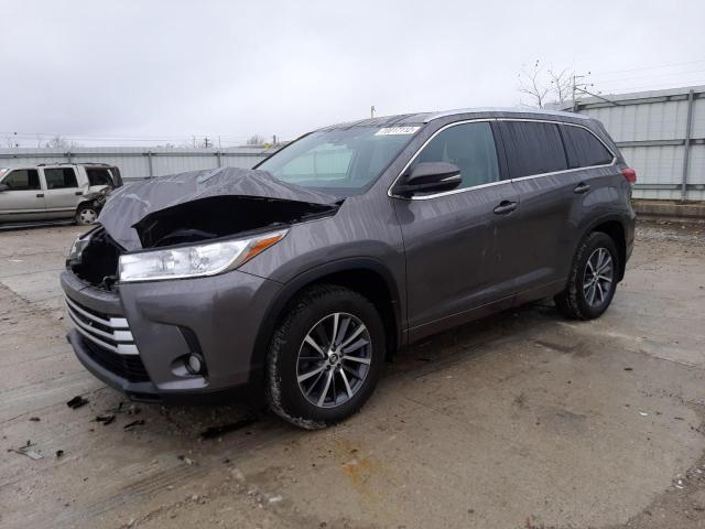 TOYOTA HIGHLANDER 2018 مع رقم تعريف المركبة 5TDJZRFH4JS543703 - صورة من المزاد