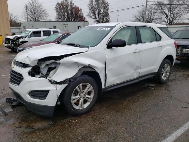 CHEVROLET EQUINOX LS 2017 with VIN 2GNALBEK3H1504440 - Photo from auction