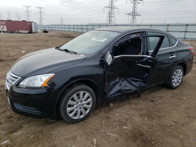 NISSAN SENTRA S 2014 with VIN 3N1AB7AP2EL668480 - Photo from auction