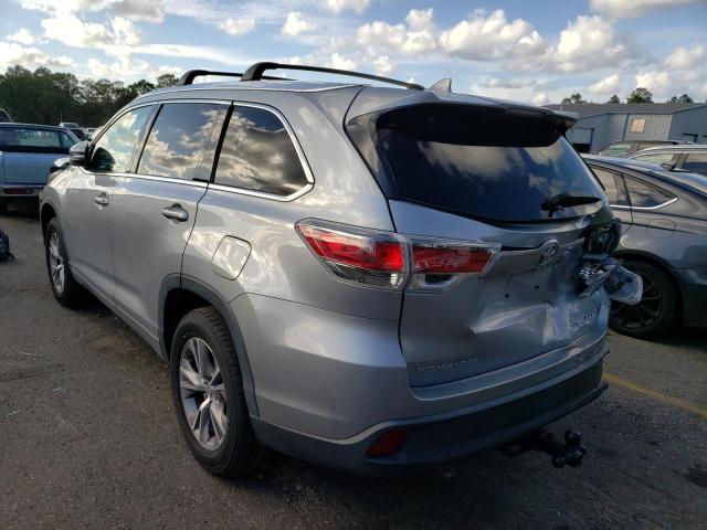 Photo 2 from auction – 2015 TOYOTA HIGHLANDER with VIN 5TDKKRFH7FS043308