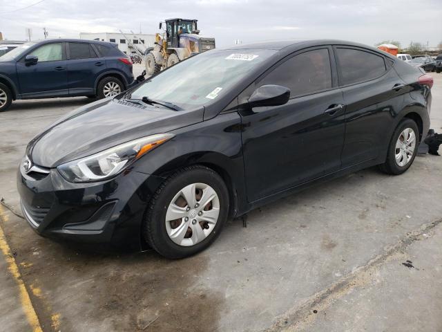 HYUNDAI ELANTRA SE 2016 with VIN KMHDH4AE0GU607641 - Photo from auction