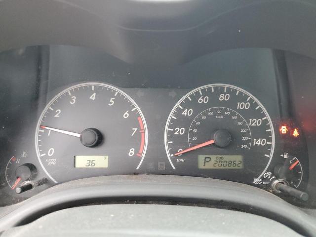 Photo 9 from auction – 2009 TOYOTA COROLLA BA with VIN JTDBL40E09J014832