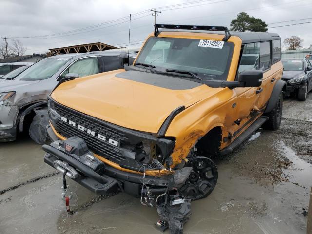 FORD BRONCO BAS 2022 with VIN 1FMEE5DP7NLB20696 - Photo from auction