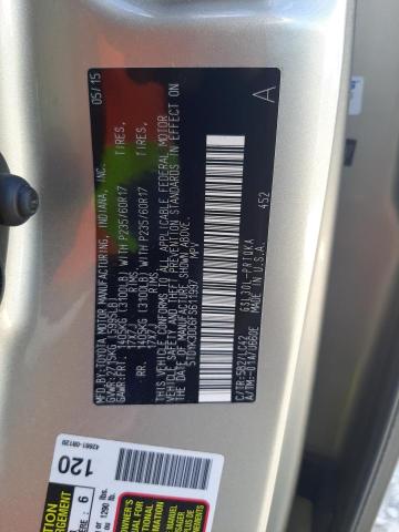 Photo 14 from auction – 2015 TOYOTA SIENNA XLE with VIN 5TDYK3DC6FS611997