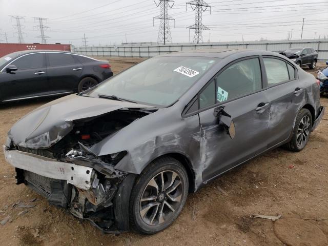 HONDA CIVIC EX 2013 with VIN 19XFB2F89DE033797 - Photo from auction