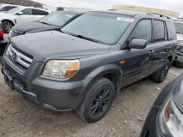 HONDA PILOT EXL 2008 with VIN 5FNYF28738B020674 - Photo from auction