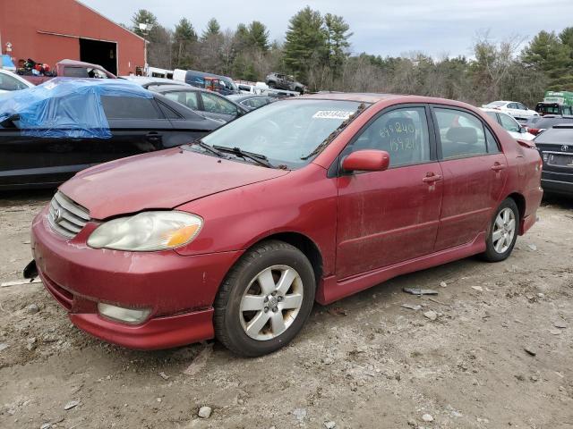 TOYOTA COROLLA CE 2004 with VIN 2T1BR32E84C238487 - Photo from auction
