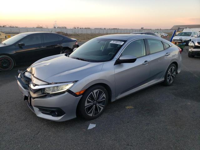 HONDA CIVIC EX 2017 with VIN 19XFC1F38HE202872 - Photo from auction