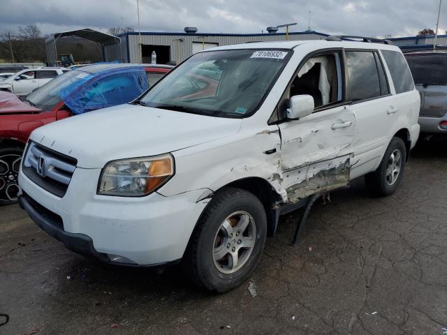 HONDA PILOT EXL 2008 with VIN 5FNYF185X8B049050 - Photo from auction