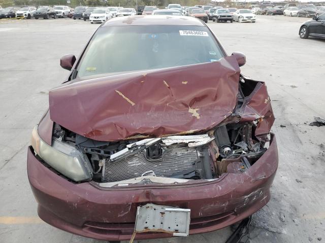 Photo 5 from auction – 2012 HONDA CIVIC LX with VIN 2HGFB2F59CH564928
