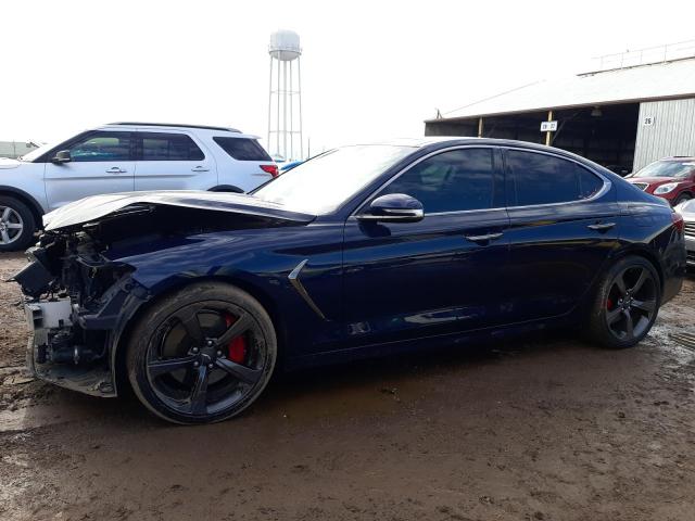 Photo 1 from auction – 2020 GENESIS G70 PRESTI with VIN KMTG34LE9LU062810