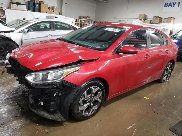KIA FORTE FE 2021 with VIN 3KPF24AD9ME363813 - Photo from auction
