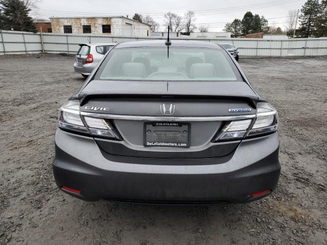 Photo 6 from auction – 2013 HONDA CIVIC HYBR with VIN 19XFB4F29DE202370