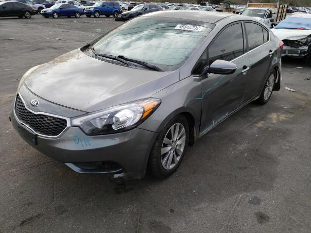 KIA FORTE EX 2014 with VIN KNAFX4A82E5165010 - Photo from auction