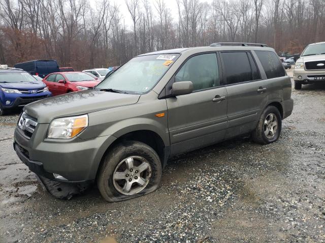 HONDA PILOT EX 2007 with VIN 2HKYF18497H528275 - Photo from auction